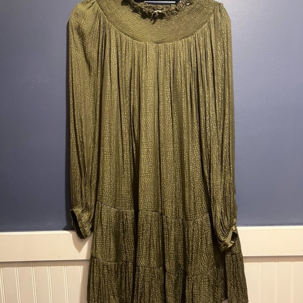 NWT Long Sleeve Tiered Dress